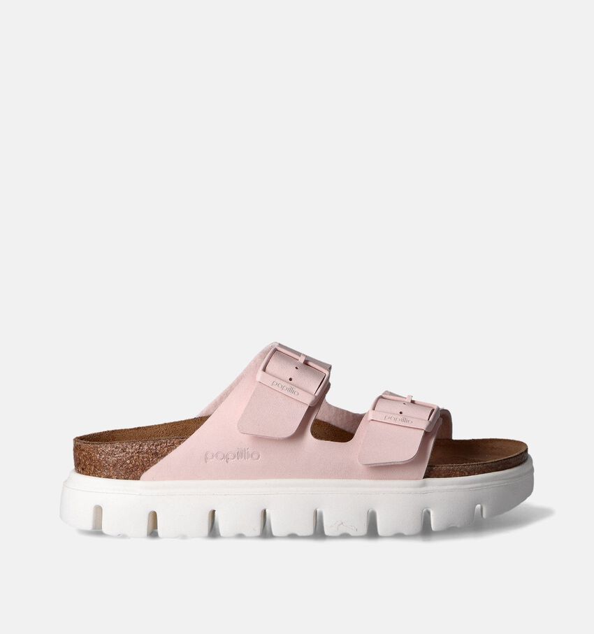 Birkenstock Arizona Pap Chunky Roze Slippers