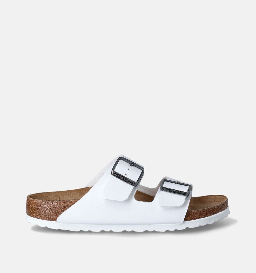Birkenstock Arizona Nu-pieds en Blanc