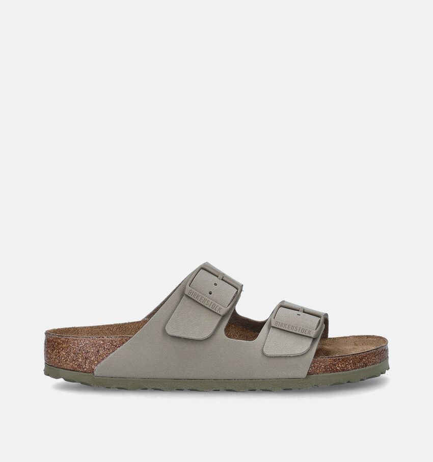 Birkenstock Arizona Kaki Slippers