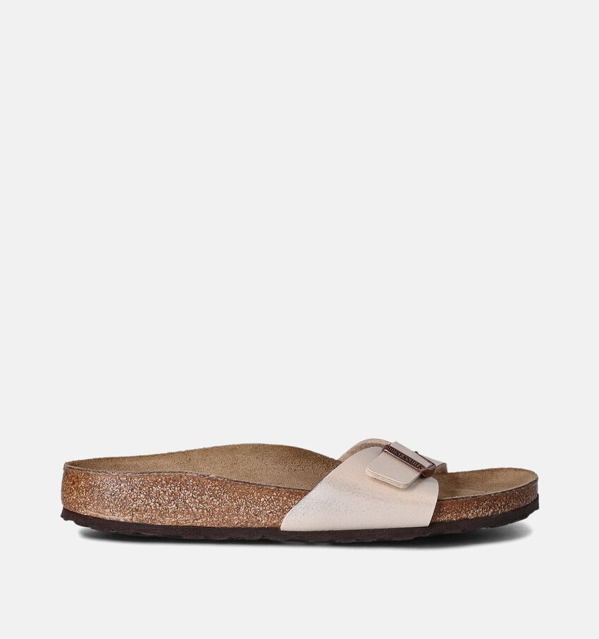 Birkenstock Madrid Nu-pieds en Écru