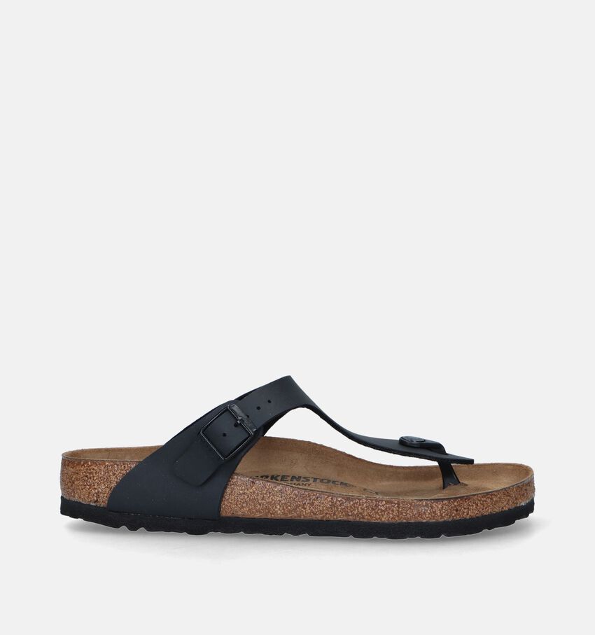 Birkenstock Gizeh Zwarte Slippers