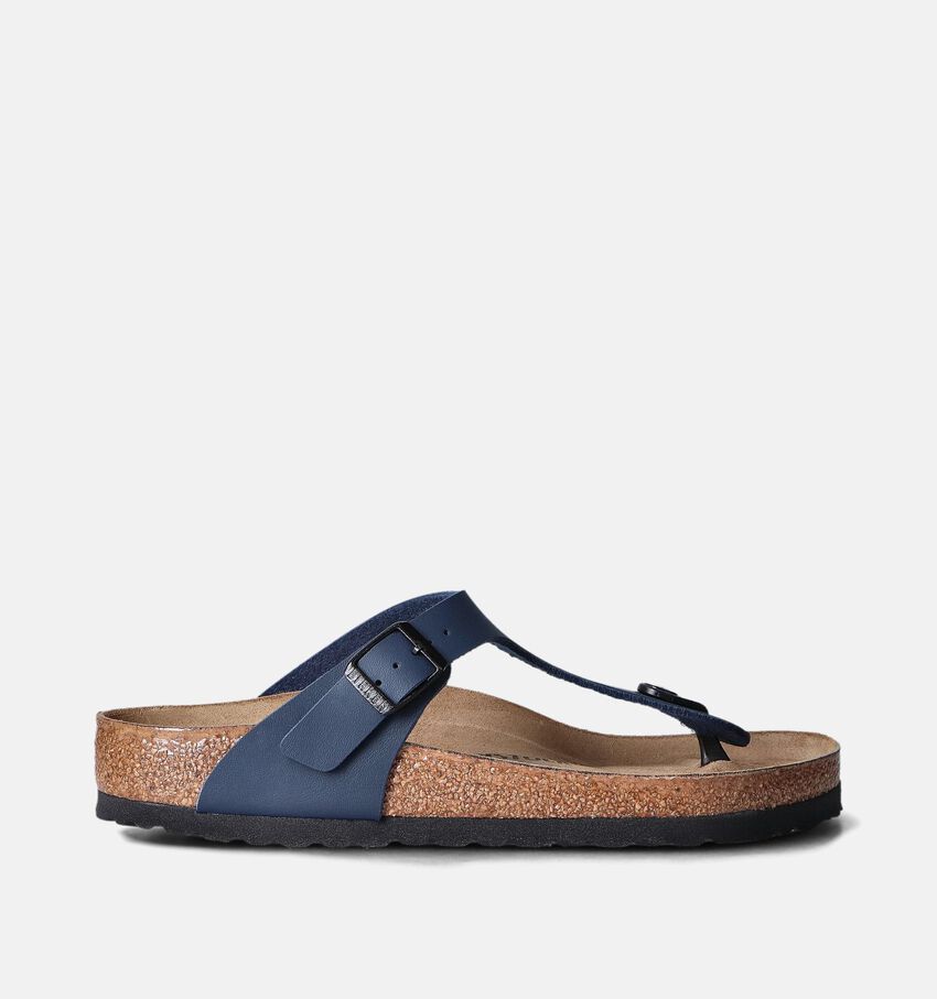 Birkenstock Gizeh Nu-pieds en Bleu