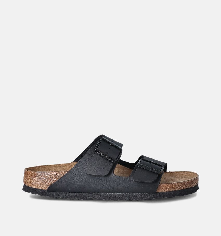 Birkenstock Arizona Soft Footbed Zwarte Slippers