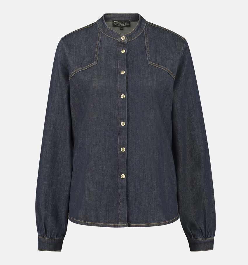 Expresso Blauw Jeans hemd
