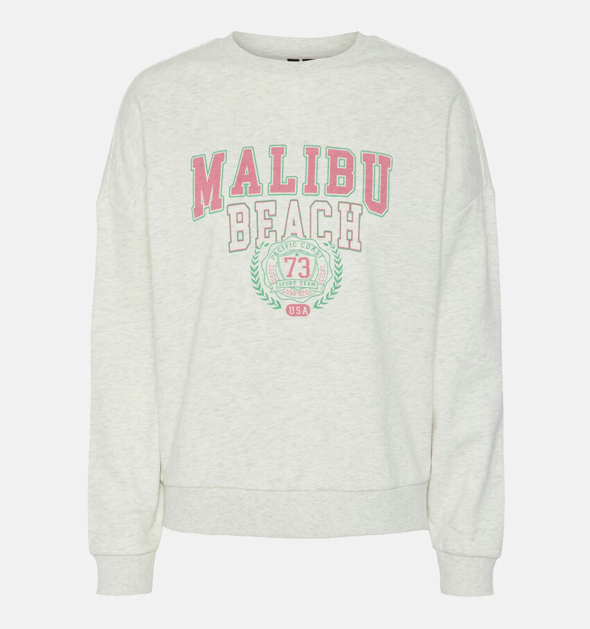 Pieces Fibbi Grijze Sweater