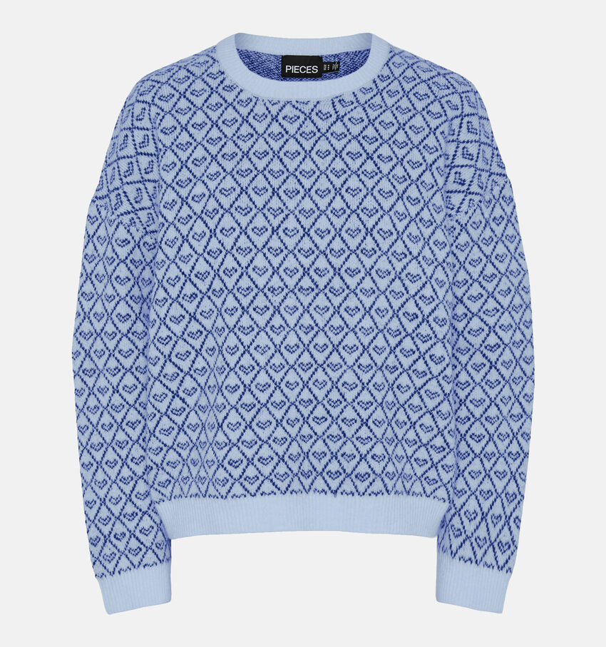 Pieces Navi Blauwe Trui