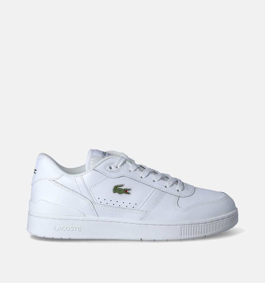 Lacoste T-Clip Chaussures à lacets en Blanc