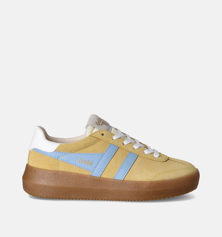 Gola Athena CLB573 Baskets en Jaune