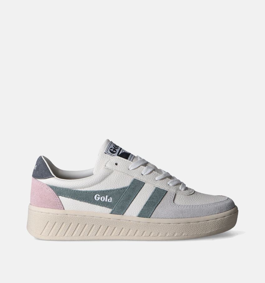 Gola Grandslam Trident CLA415 Baskets en Blanc