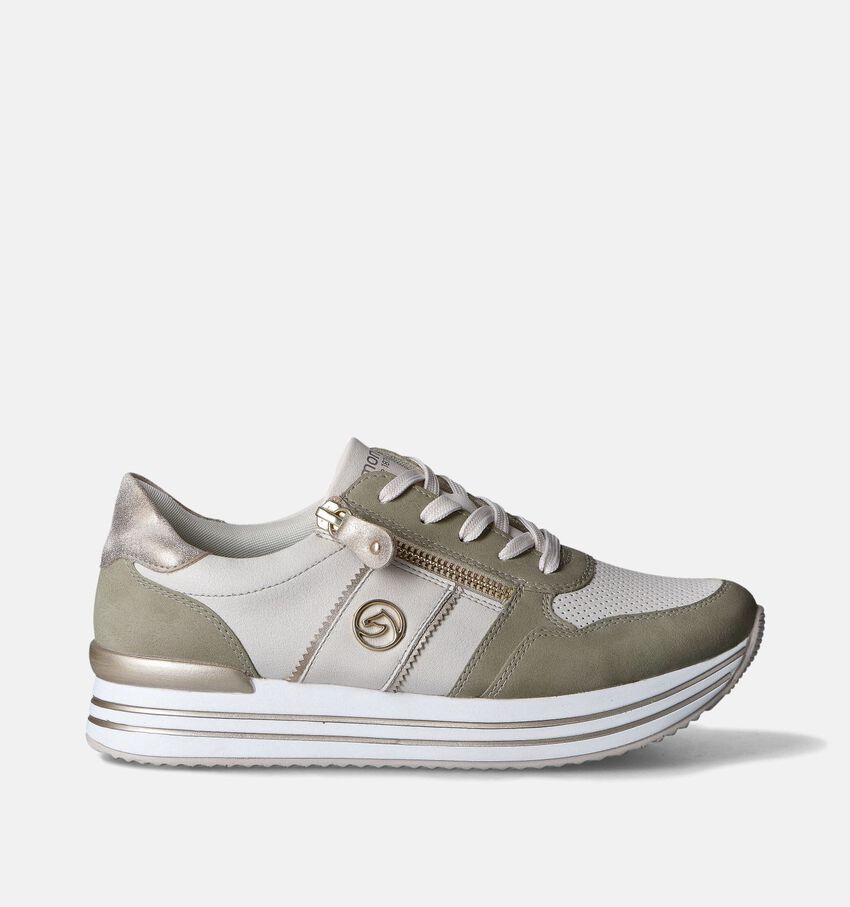 Remonte Groene Lage schoenen