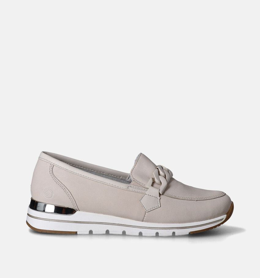 Remonte Chaussures à enfiler en Beige