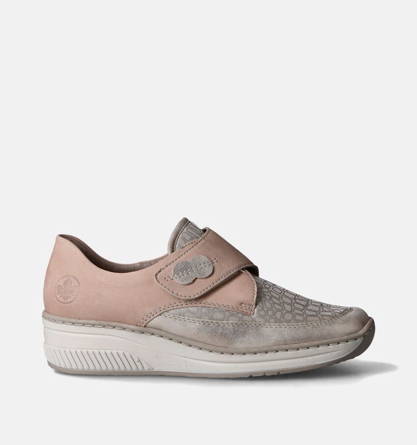 Rieker Bruine Velcroschoenen