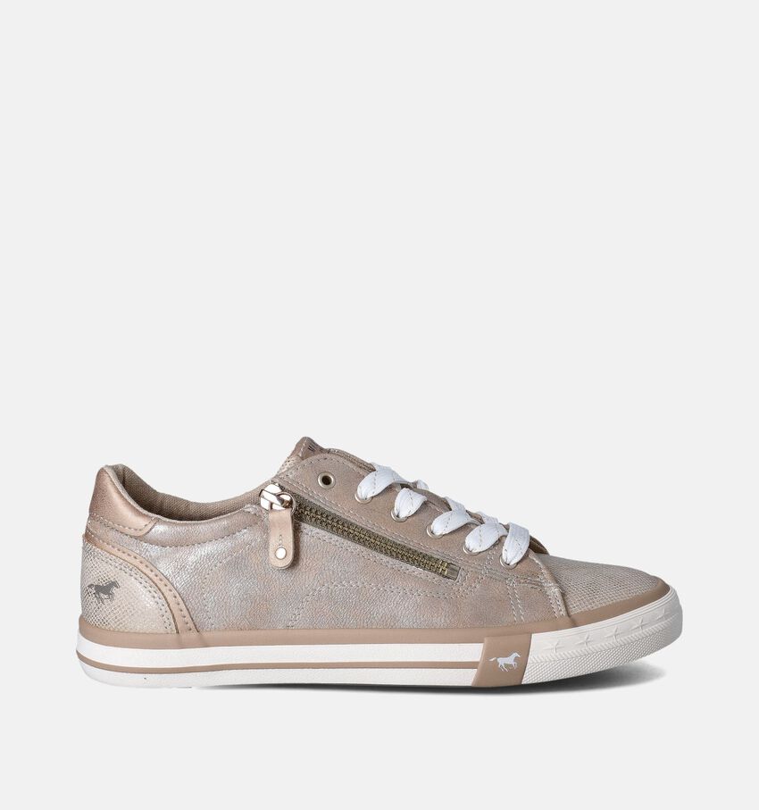 Mustang Chaussures à lacets en Or