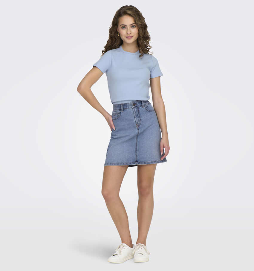 JDY Moon Blauwe Jeansrok