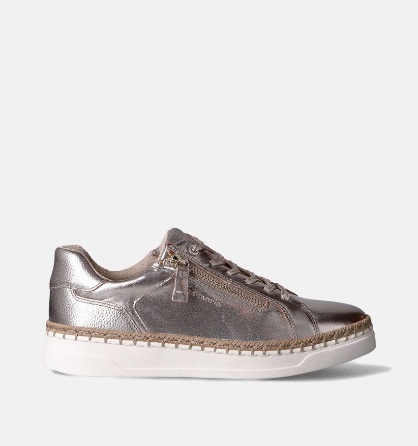 Tamaris Pure Relax Gouden Veterschoenen