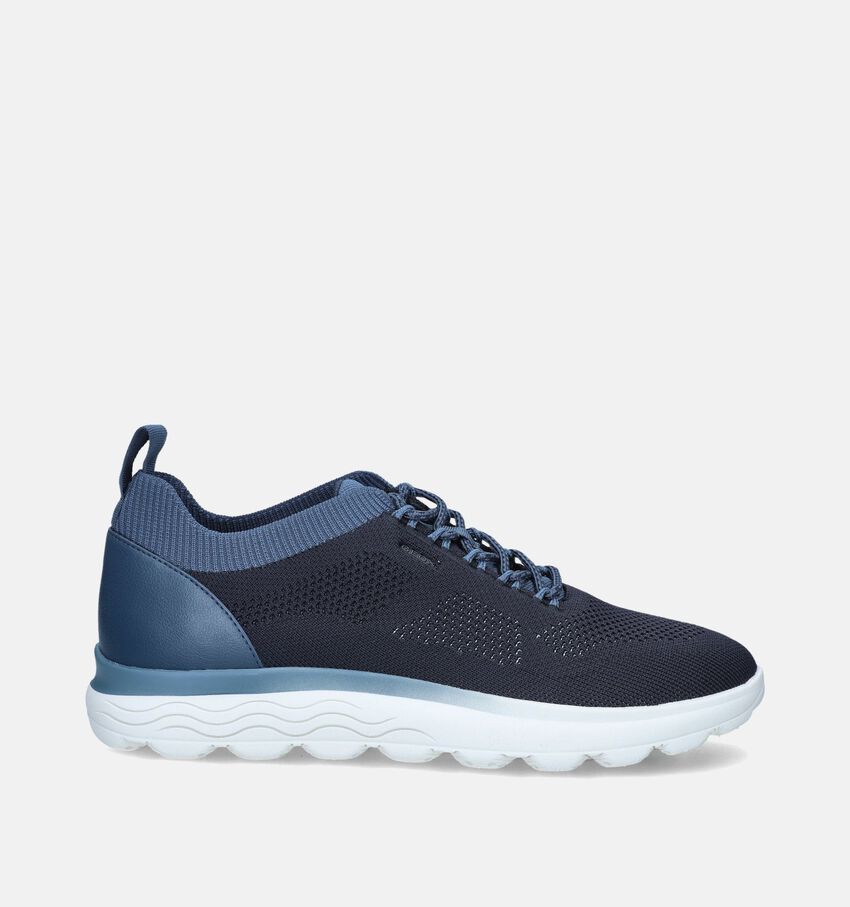 Geox Spherica Blauwe Veterschoenen