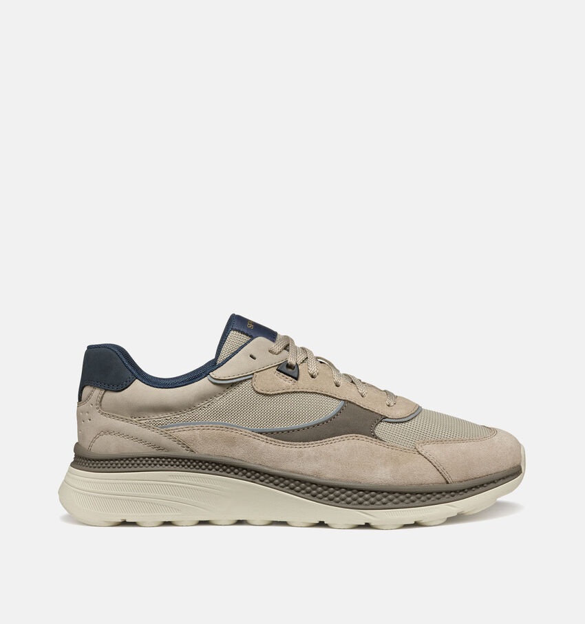 Geox Spherica Actif X1 Taupe Veterschoenen