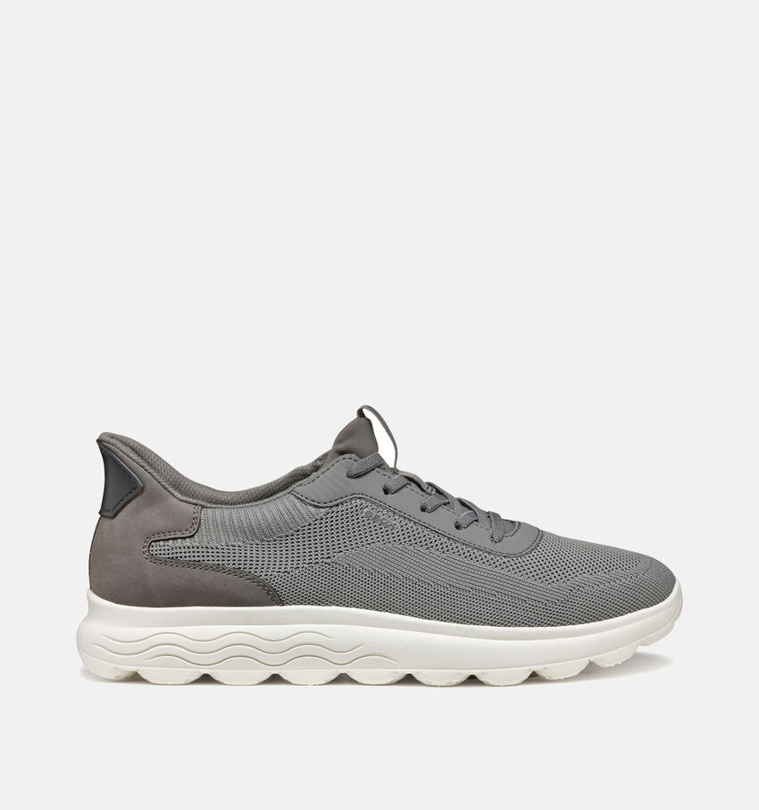 Geox Spherica Plus Grijze Instappers