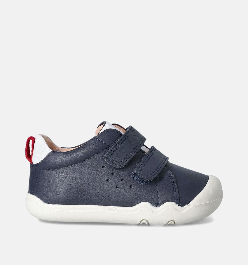 Geox SteppieUp Baby Blauwe Babyschoentjes