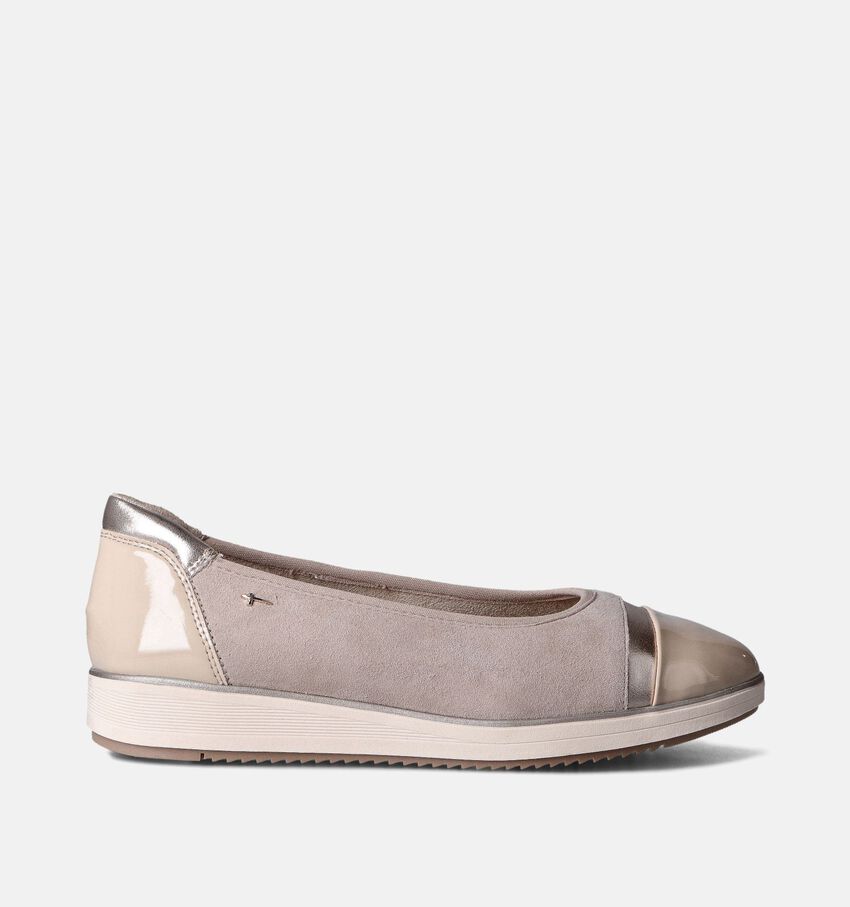 Tamaris Comfort Beige Ballerina's