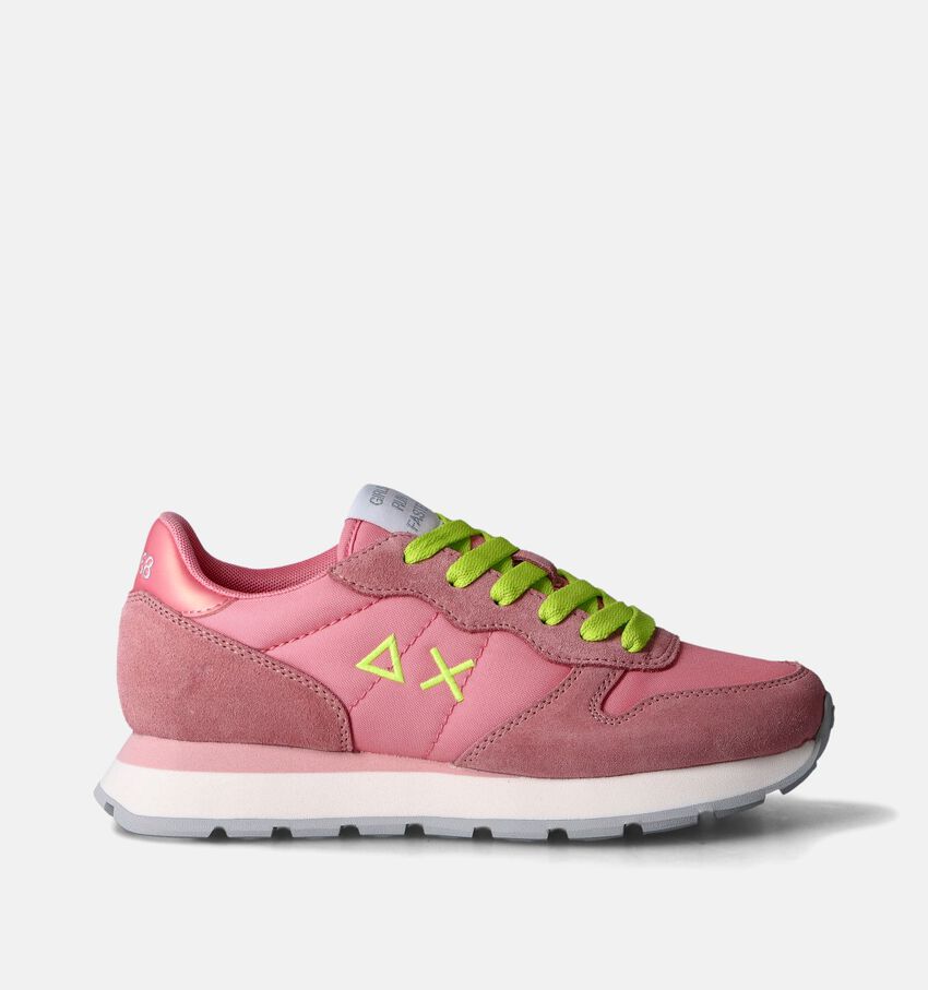 Sun68 Ally Solid Roze Sneakers