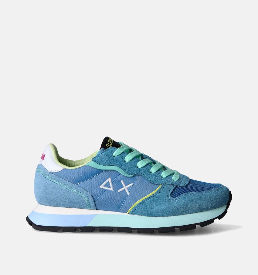 Sun68 Ally Color Explosion Blauwe Sneakers