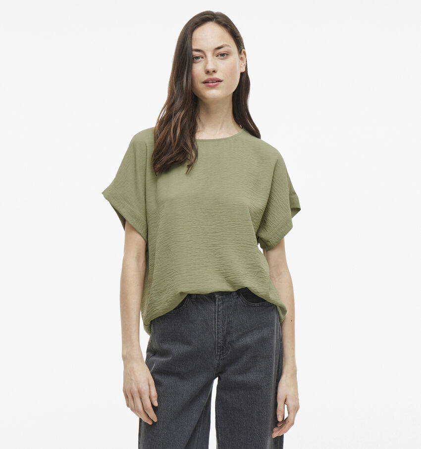 Vila Josa Kaki Basic T-shirt
