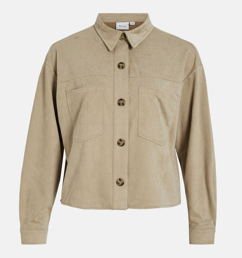 Vila Sudas Beige Hemd