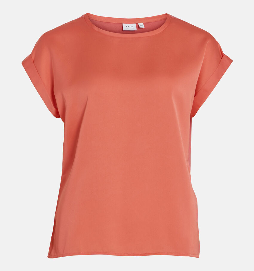 Vila Ellette Oranje T-shirt
