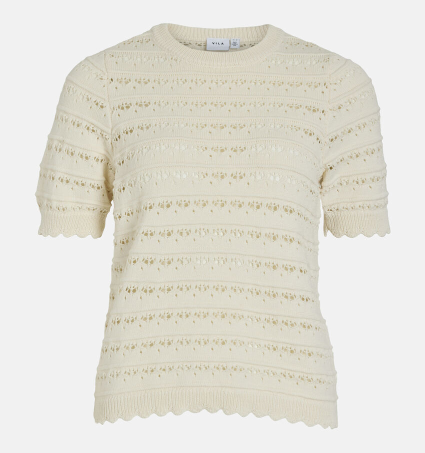 Vila Dolise Beige Knit trui