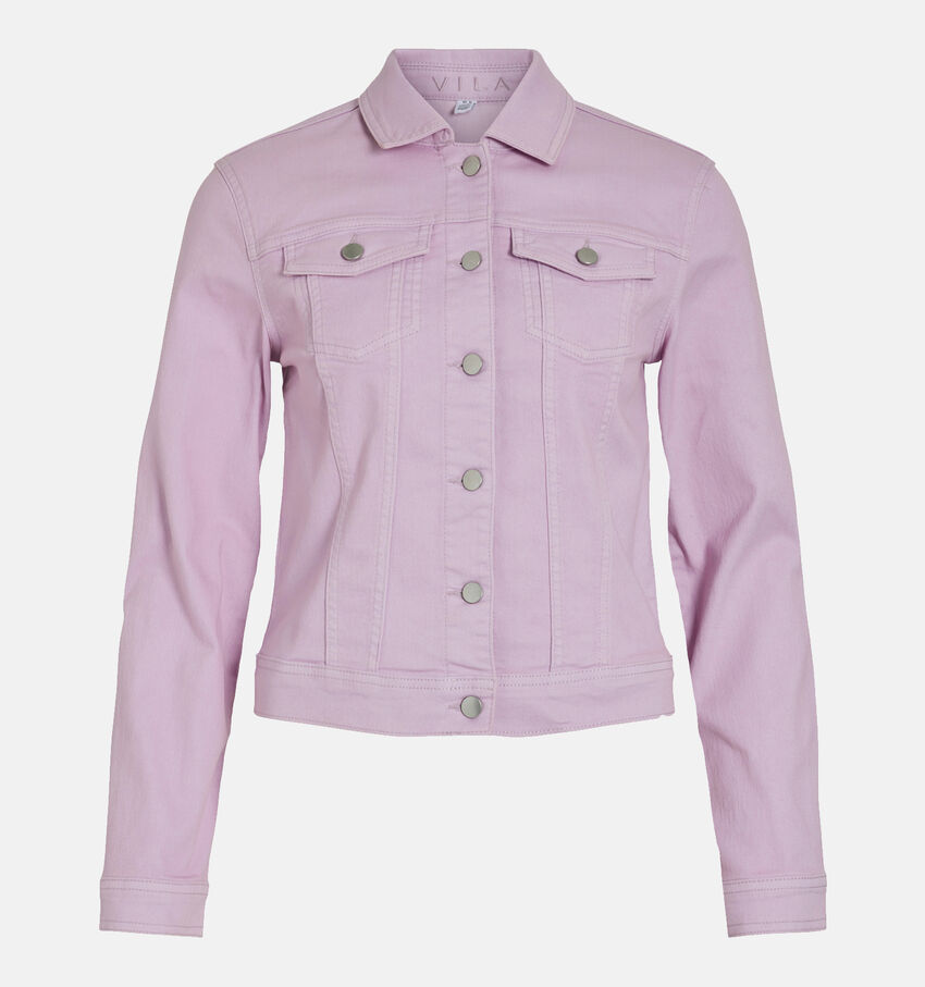 Vila Nus Roze Jeansjas