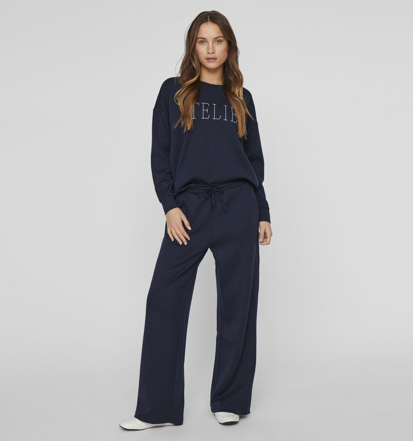 Vila Siffi Blauwe Wijde broek