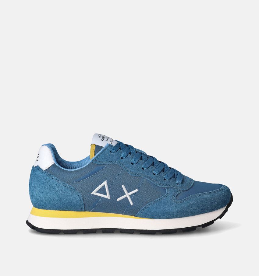 Sun68 Tom Solid Blauwe Sneakers