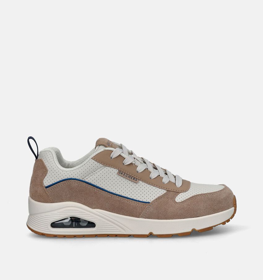 Skechers Uno Beige Sneakers