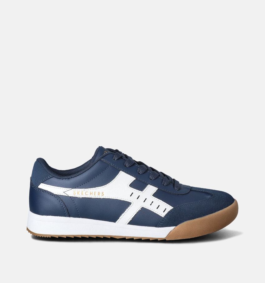 Skechers Zinger Manzanillia Totale Blauwe Sneakers