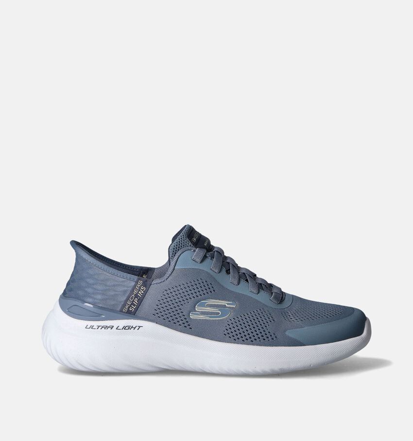 Skechers Bounder 2.0 Emerged Blauwe Slip-ins