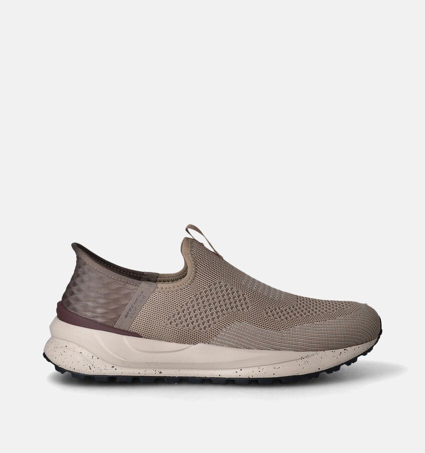 Skechers Bogin Arlett Taupe Slip-ins