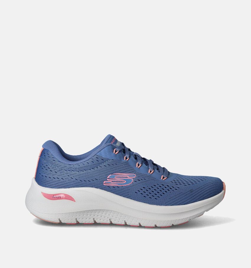Skechers Arch Fit 2.0 Big League Blauwe Sneakers