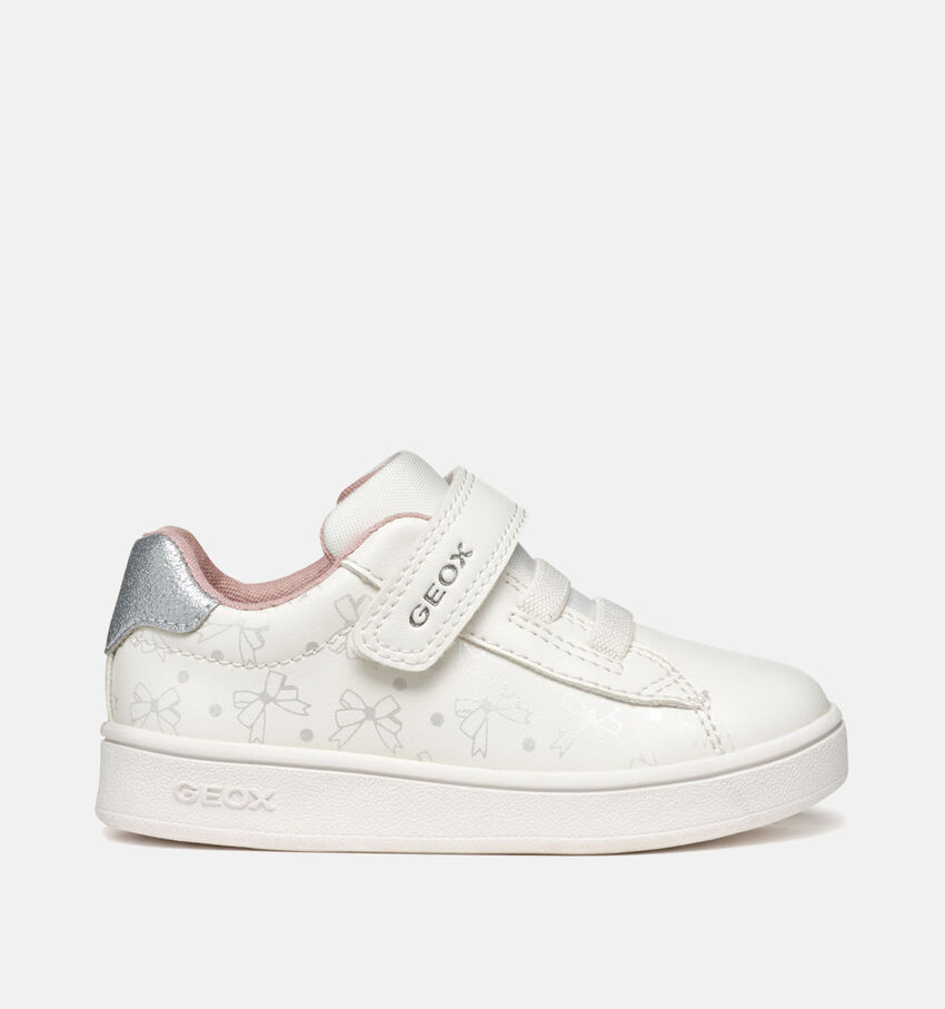 Geox Eclyper Witte Babyschoentjes