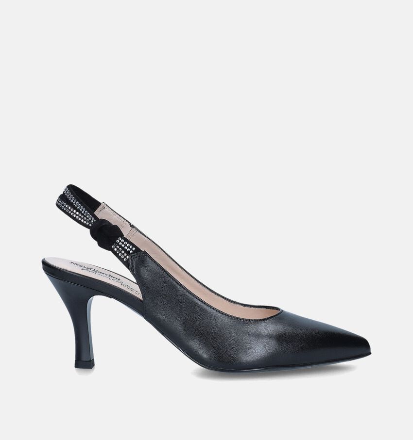 NeroGiardini Zwarte Slingback pumps