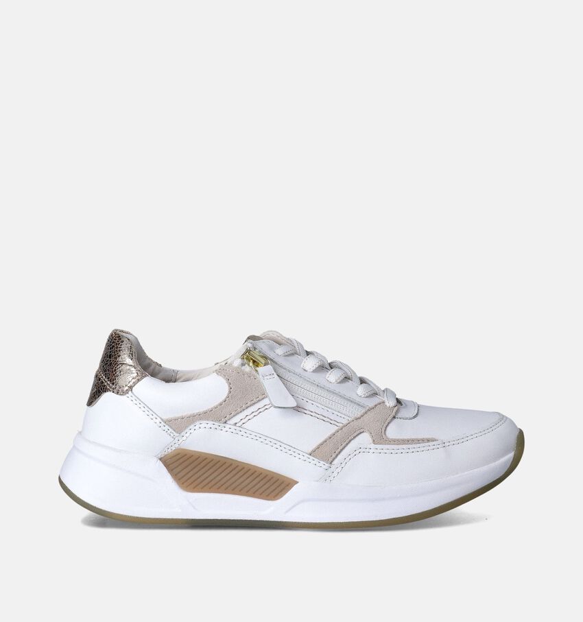 Gabor Rollingsoft Witte Veterschoenen