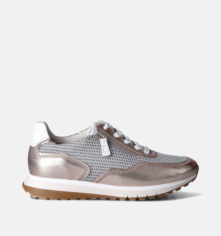 Gabor Ecru/Gouden Sneakers
