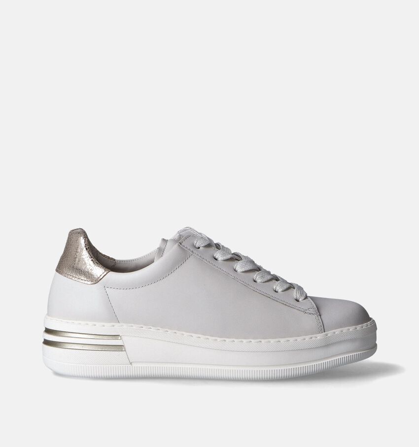 Gabor OptiFit Witte Veterschoenen