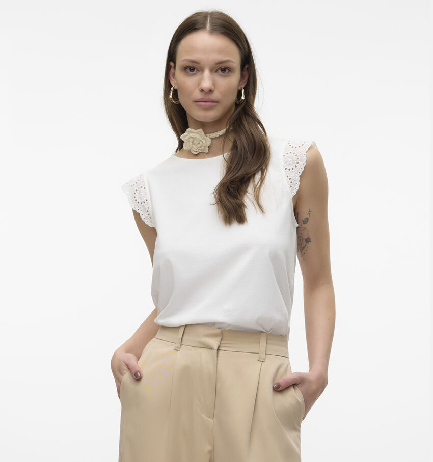 Vero Moda Emily Wit T-shirt