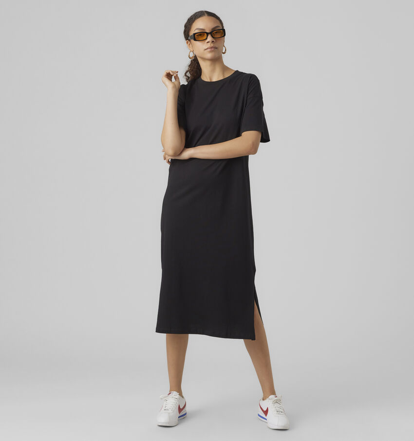 Vero Moda Molly Zwarte Oversize Jurk