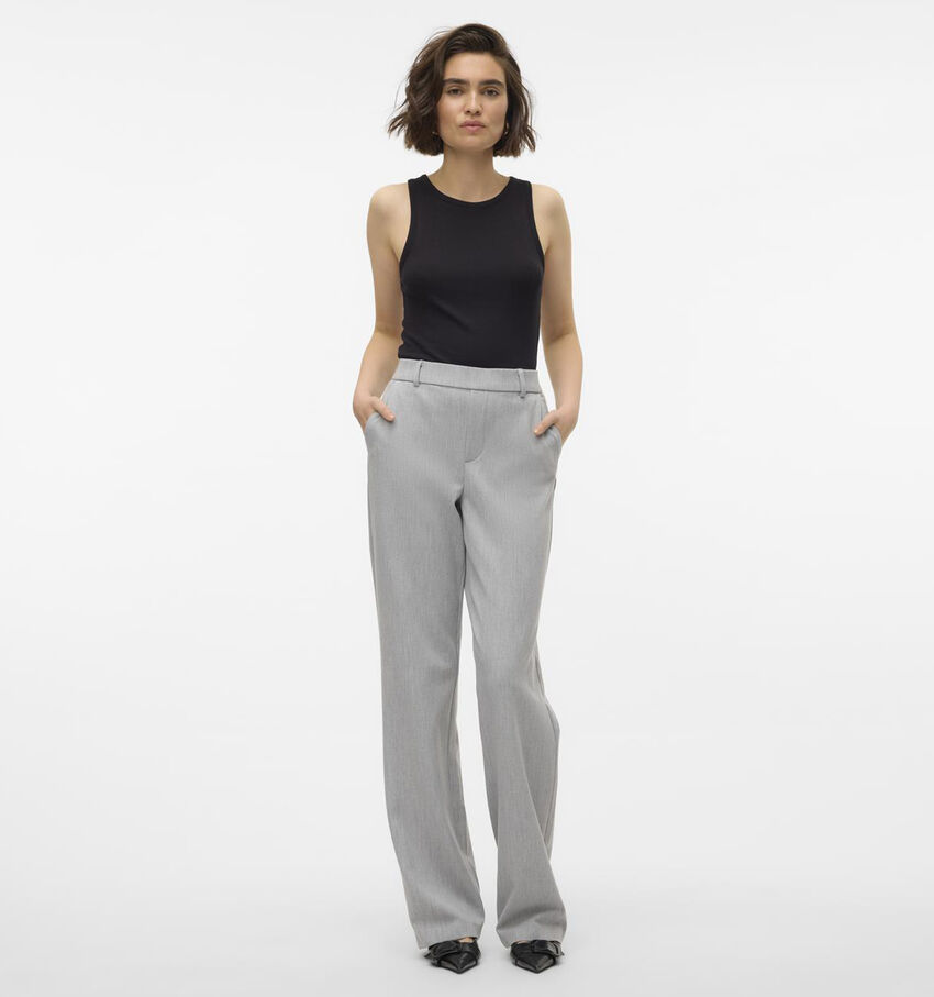 Vero Moda Maya Pantalon habillé en Gris L32