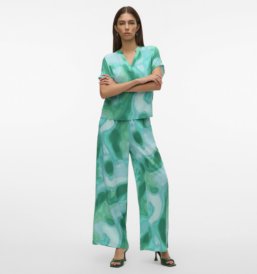 Vero Moda Vade Groene Wijde broek