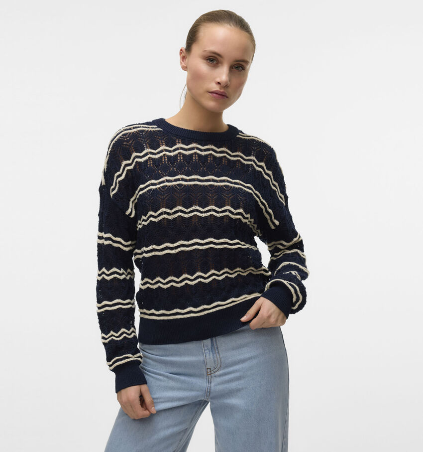 Vero Moda Bella Blauwe Trui