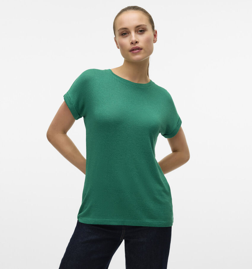 Vero Moda Brianna Groen Basic T-shirt