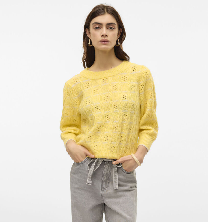 Vero Moda Newleonor Gele Trui